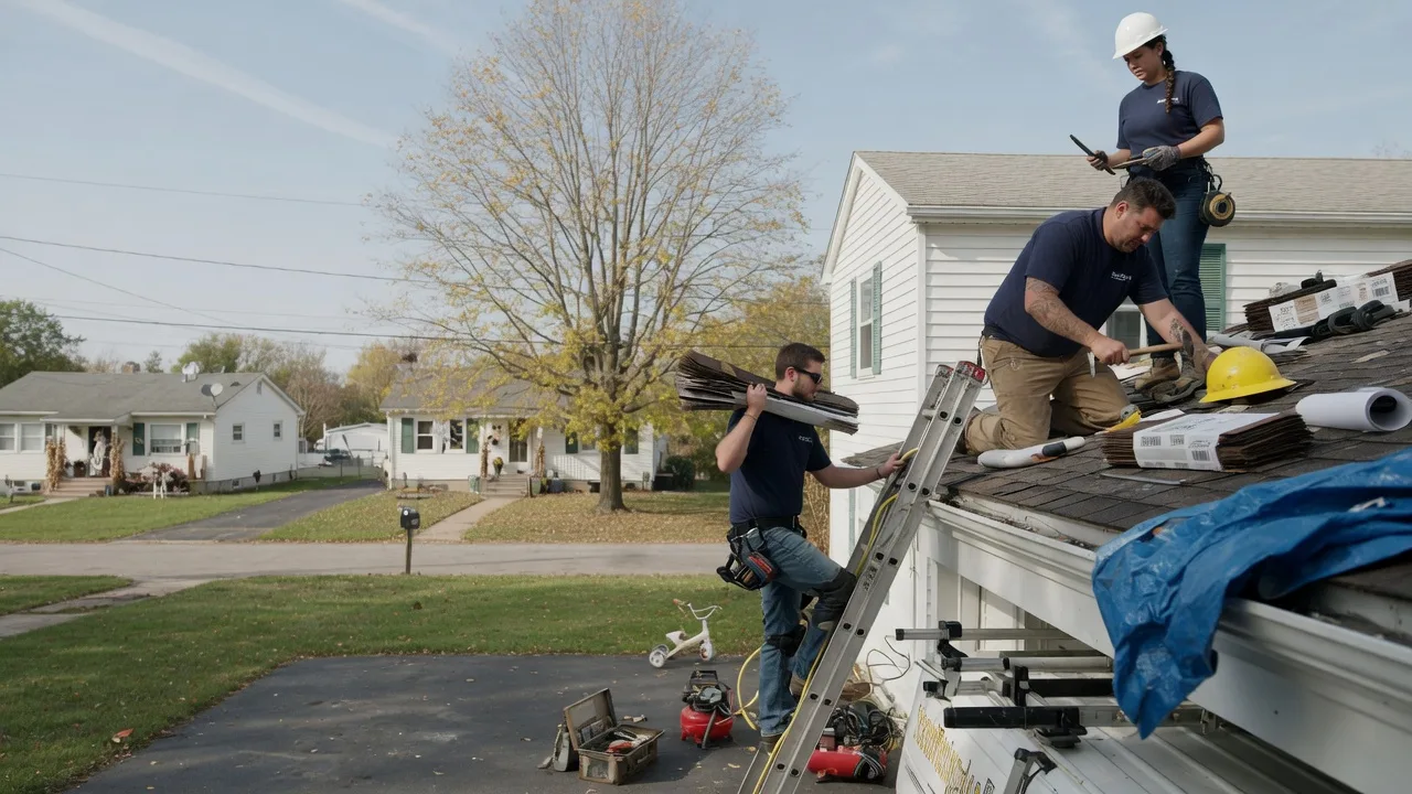 Local Roofing Contractors in New Middletown, IN near me